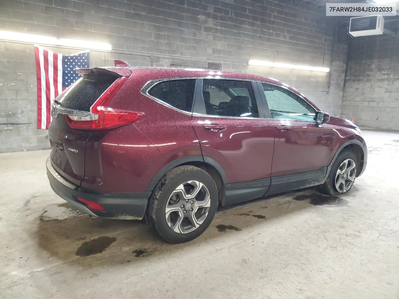 7FARW2H84JE032033 2018 Honda Cr-V Exl