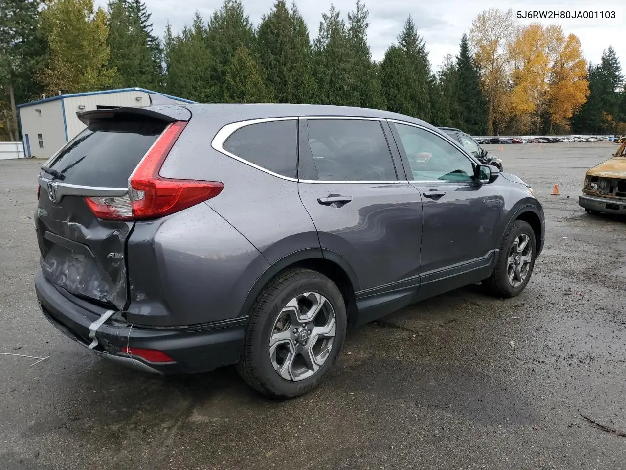 5J6RW2H80JA001103 2018 Honda Cr-V Exl