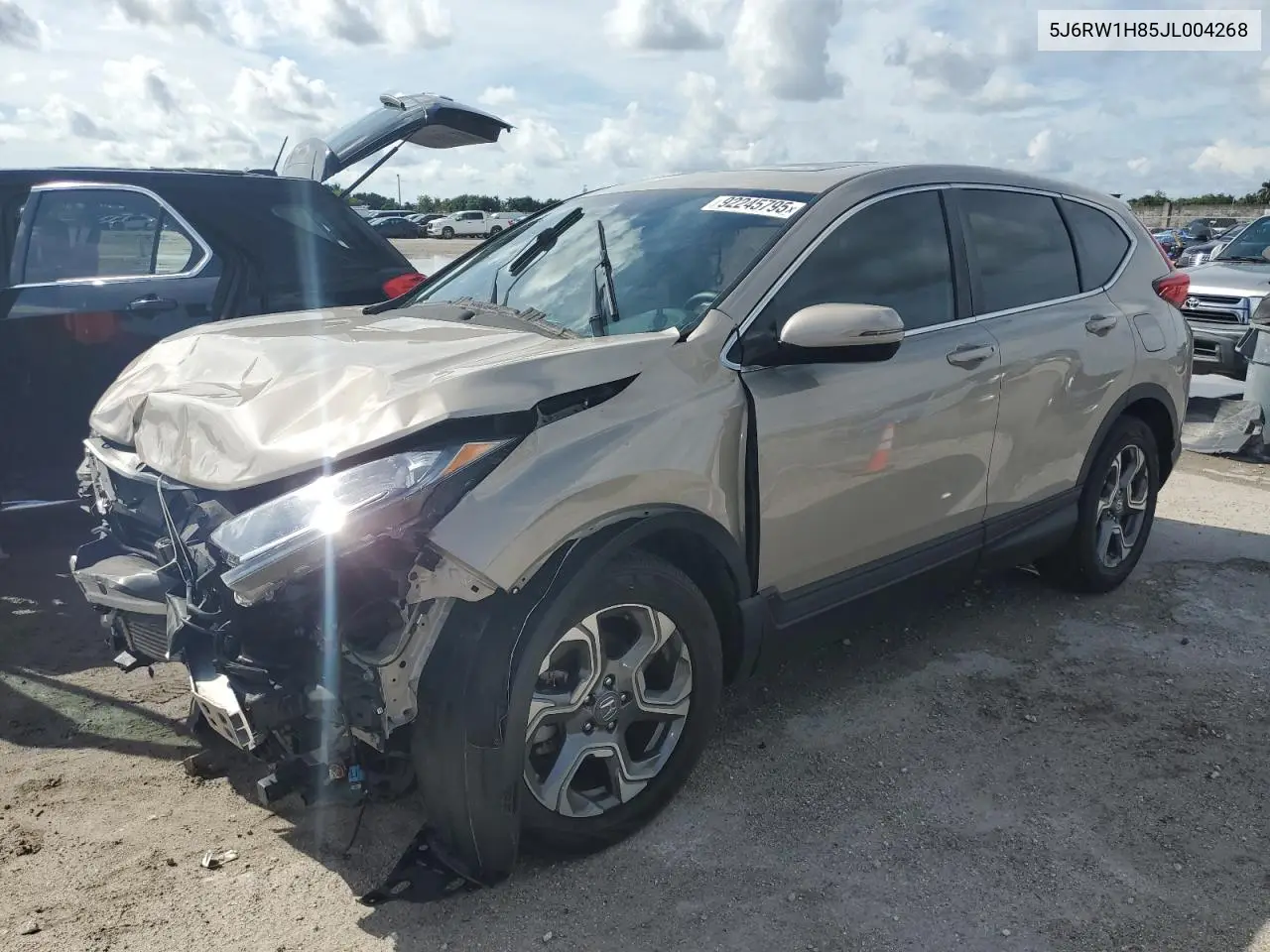 5J6RW1H85JL004268 2018 Honda Cr-V Exl
