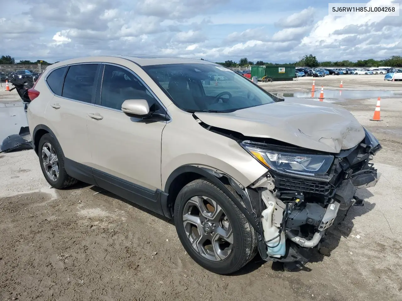 5J6RW1H85JL004268 2018 Honda Cr-V Exl