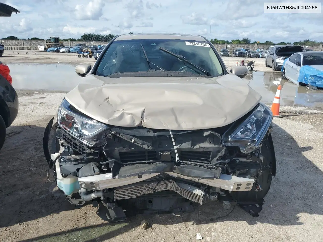 5J6RW1H85JL004268 2018 Honda Cr-V Exl