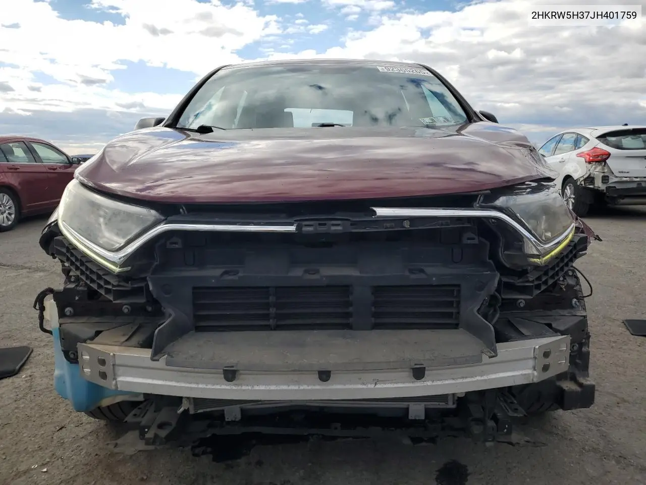 2HKRW5H37JH401759 2018 Honda Cr-V Lx
