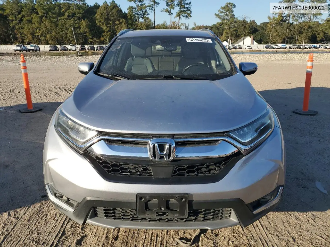 7FARW1H90JE000022 2018 Honda Cr-V Touring
