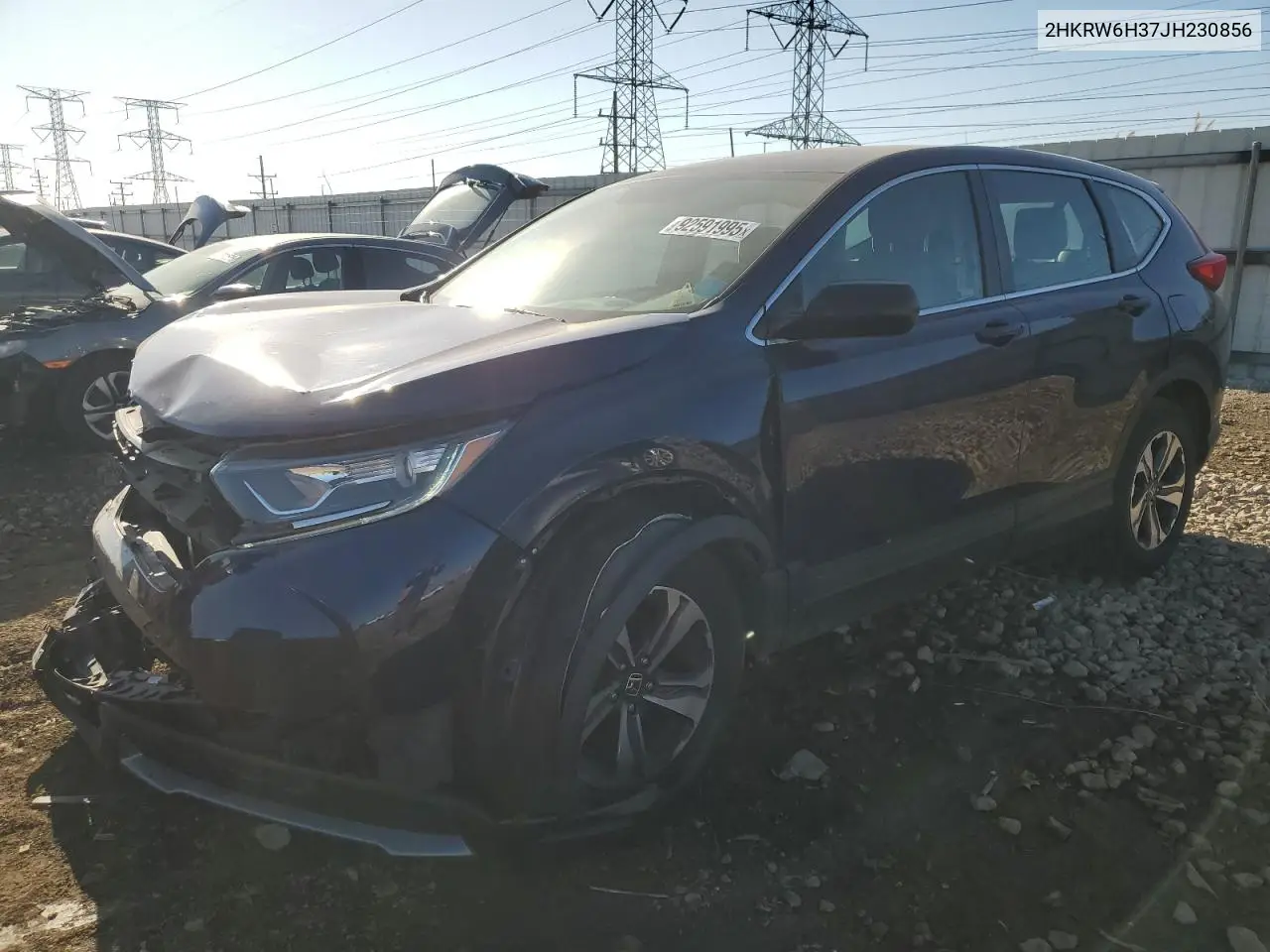 2HKRW6H37JH230856 2018 Honda Cr-V Lx
