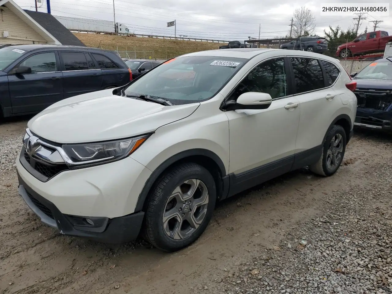 2HKRW2H8XJH680456 2018 Honda Cr-V Exl