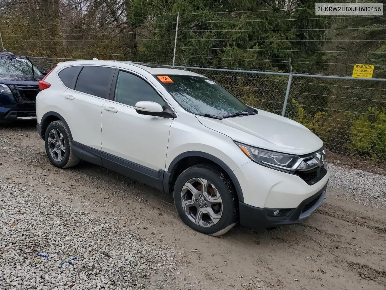 2HKRW2H8XJH680456 2018 Honda Cr-V Exl