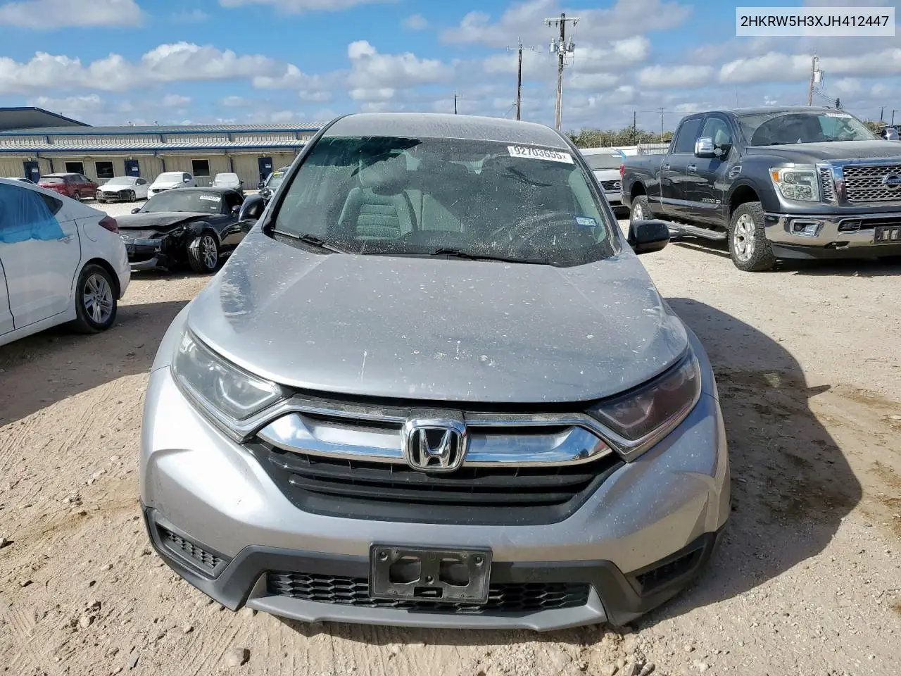 2HKRW5H3XJH412447 2018 Honda Cr-V Lx