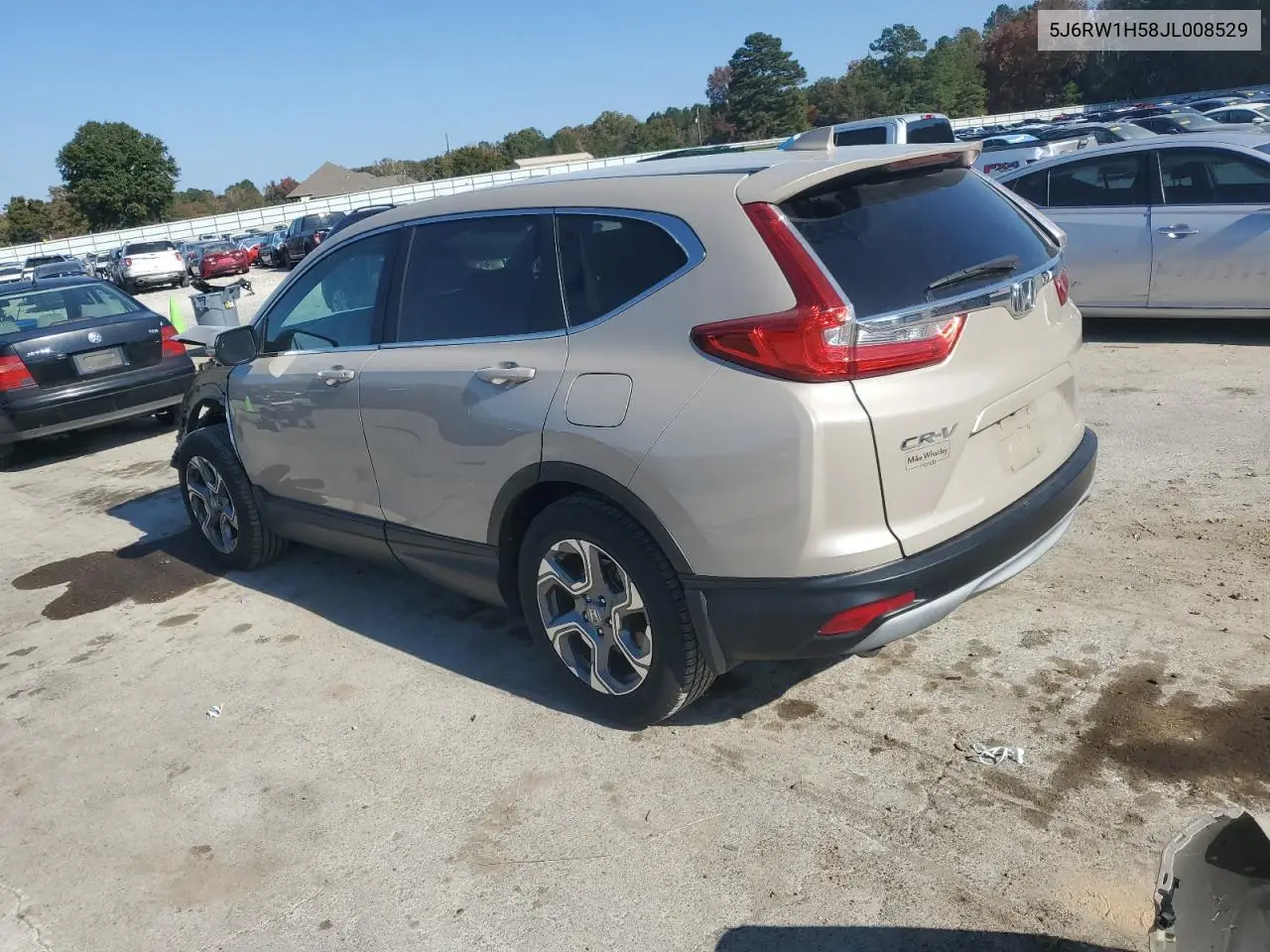 5J6RW1H58JL008529 2018 Honda Cr-V Ex