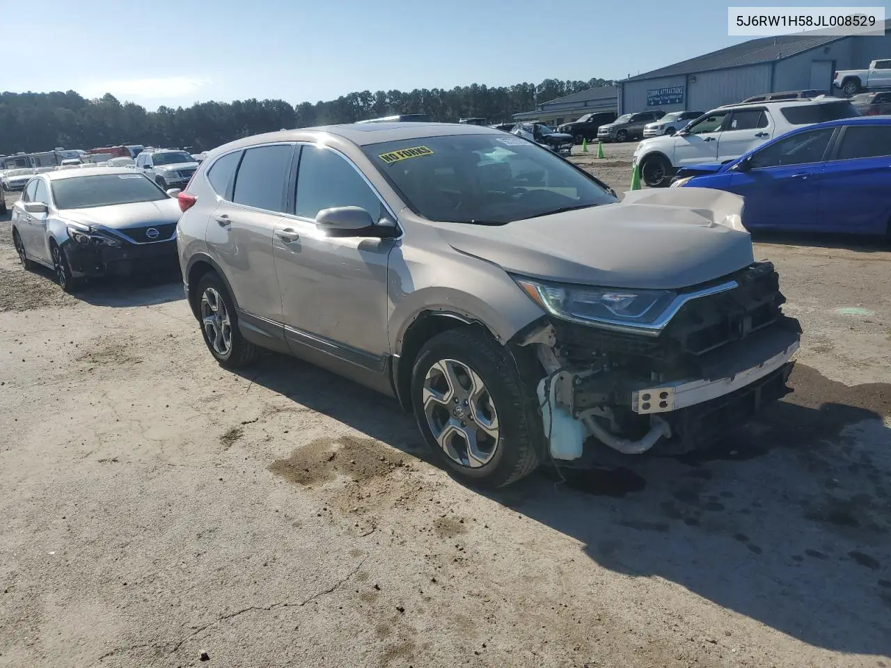 5J6RW1H58JL008529 2018 Honda Cr-V Ex