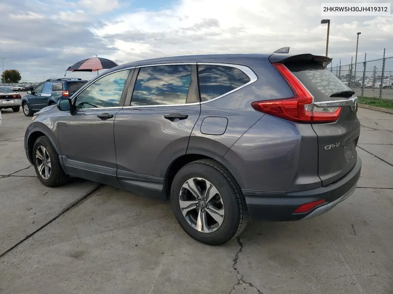 2HKRW5H30JH419312 2018 Honda Cr-V Lx
