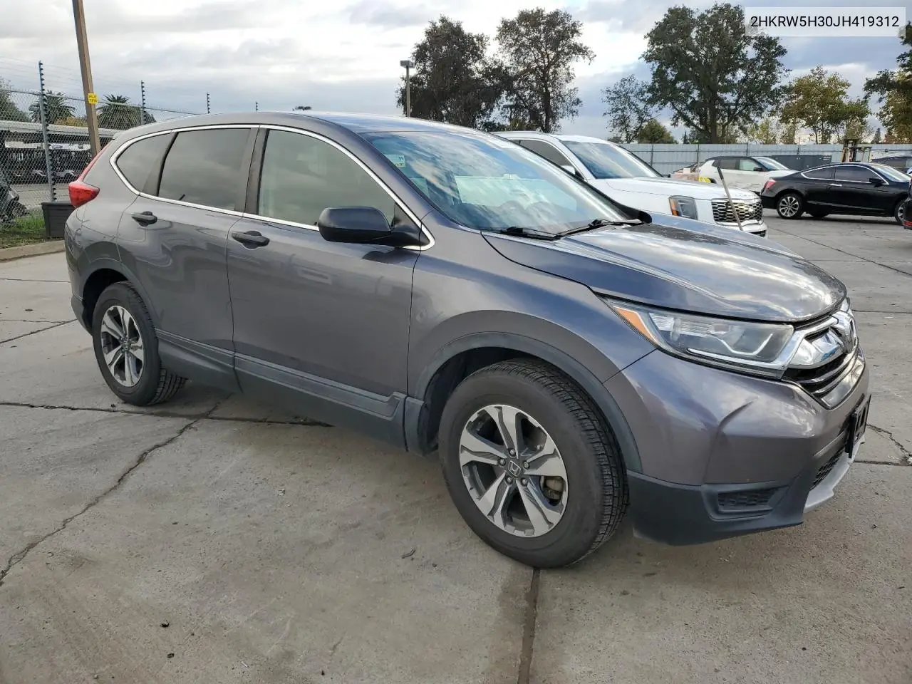 2HKRW5H30JH419312 2018 Honda Cr-V Lx