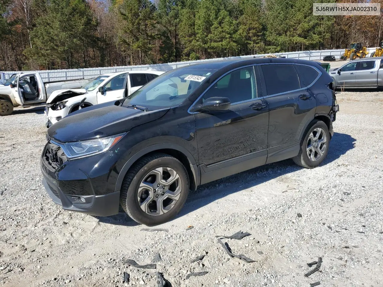 5J6RW1H5XJA002310 2018 Honda Cr-V Ex