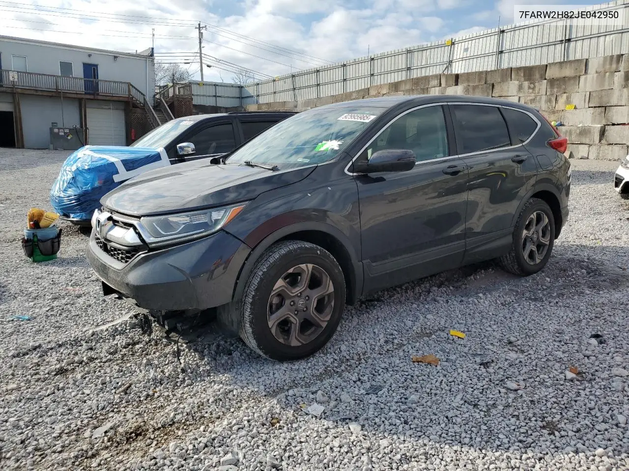 7FARW2H82JE042950 2018 Honda Cr-V Exl