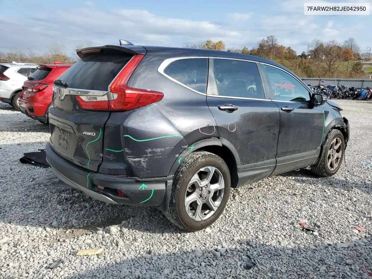 7FARW2H82JE042950 2018 Honda Cr-V Exl