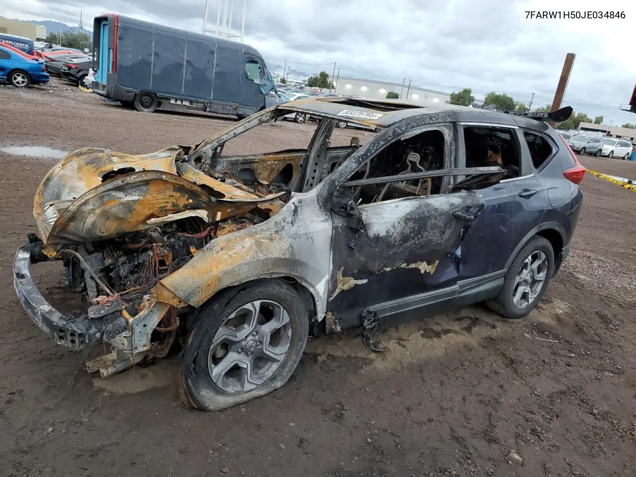 7FARW1H50JE034846 2018 Honda Cr-V Ex
