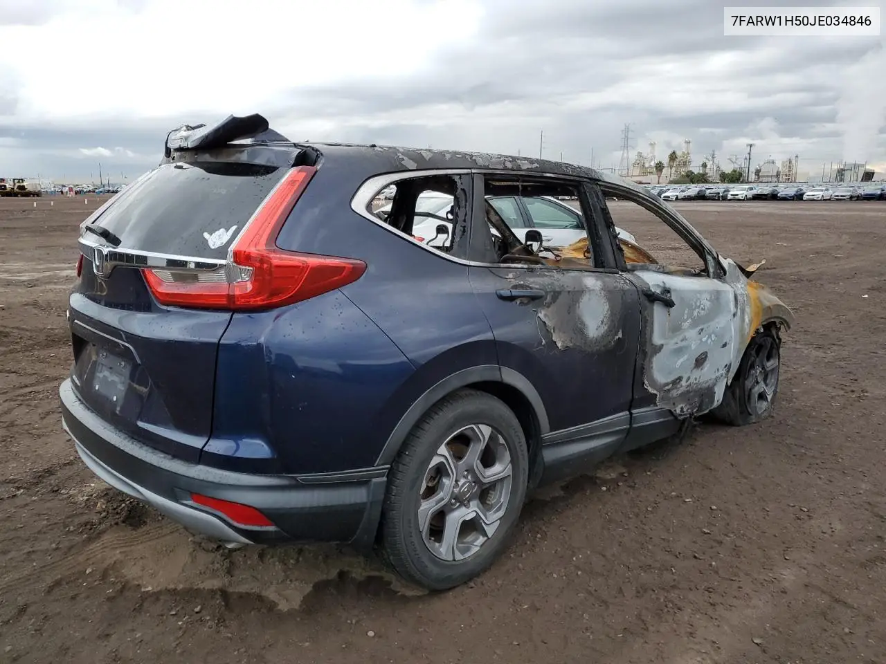 7FARW1H50JE034846 2018 Honda Cr-V Ex