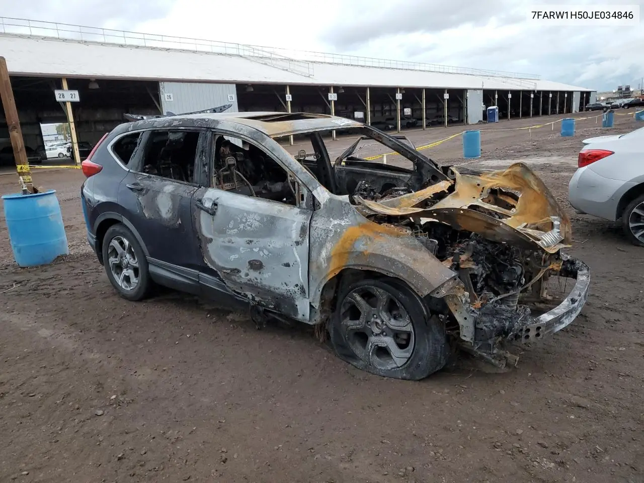 7FARW1H50JE034846 2018 Honda Cr-V Ex
