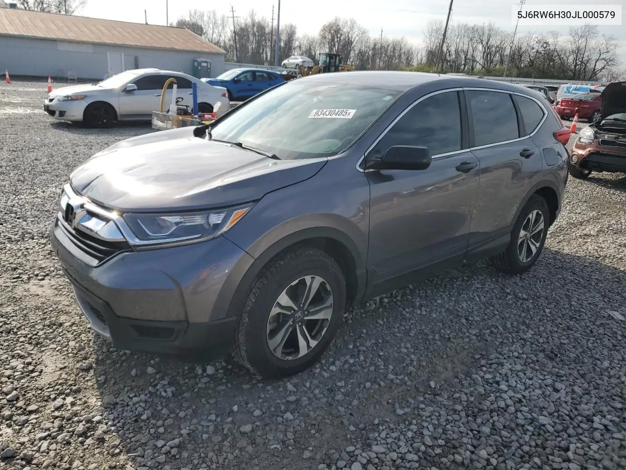 5J6RW6H30JL000579 2018 Honda Cr-V Lx