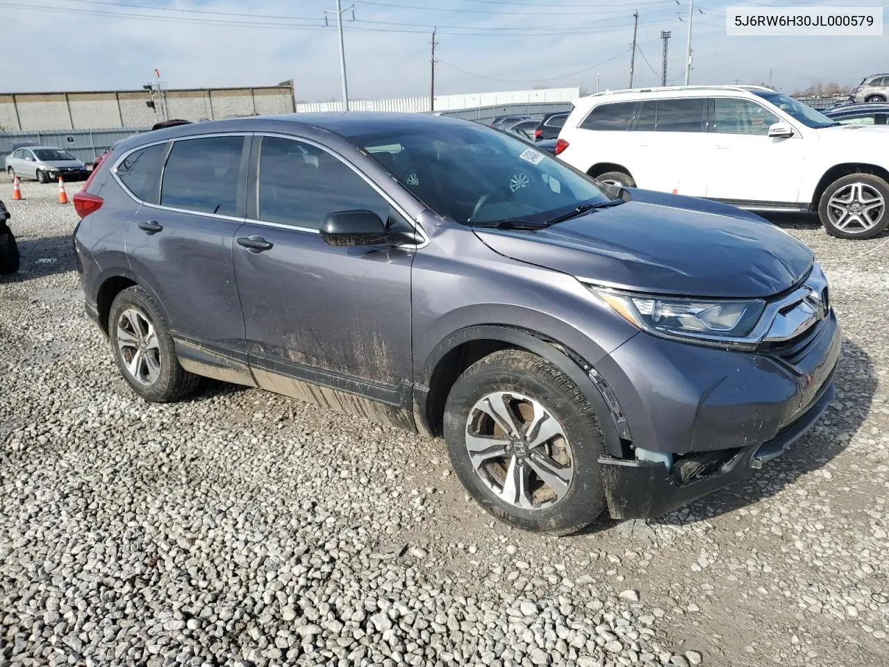 5J6RW6H30JL000579 2018 Honda Cr-V Lx