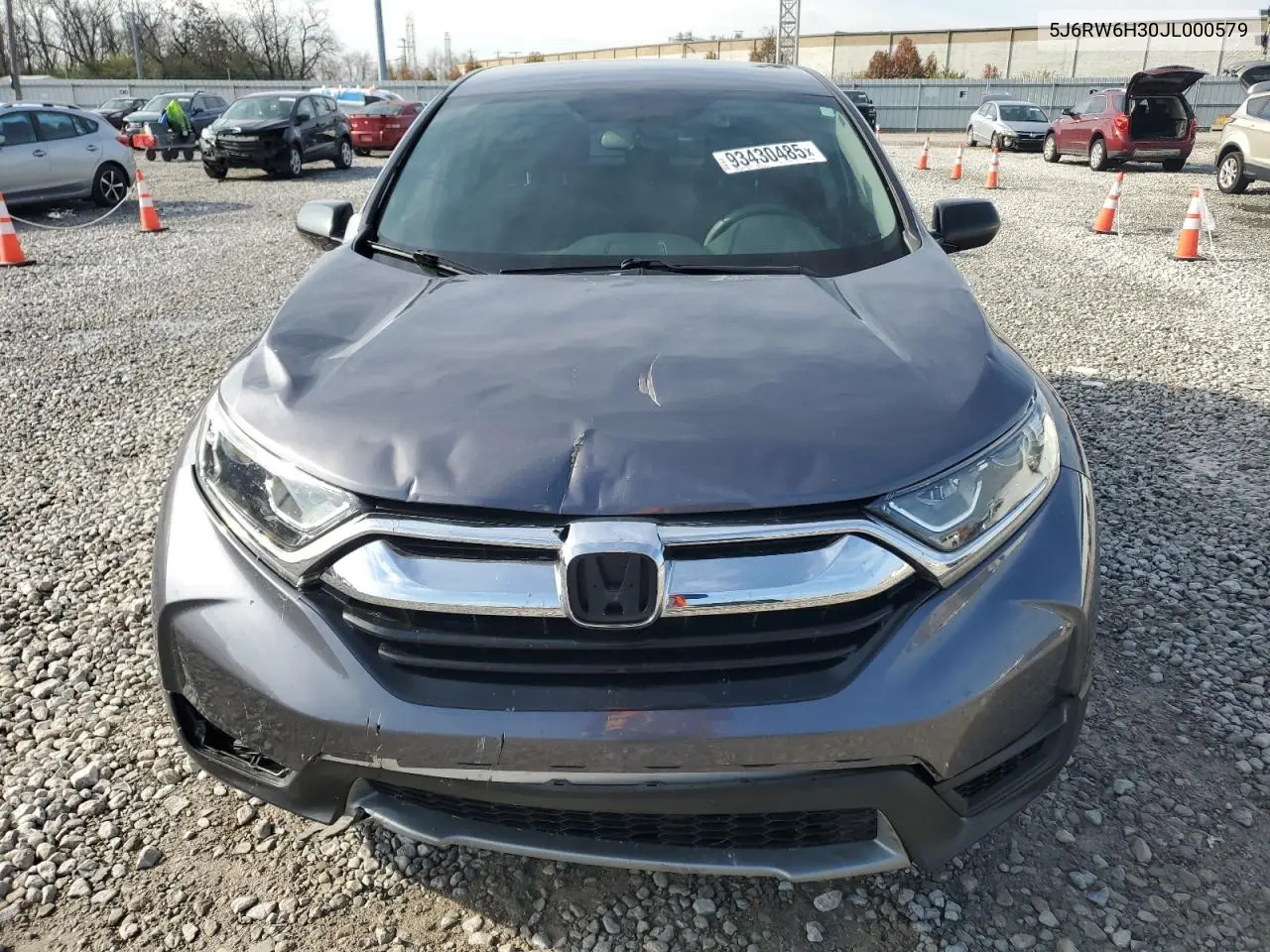 5J6RW6H30JL000579 2018 Honda Cr-V Lx