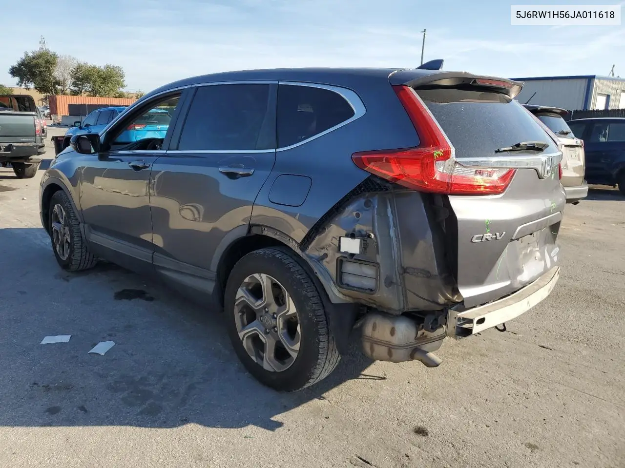 5J6RW1H56JA011618 2018 Honda Cr-V Ex