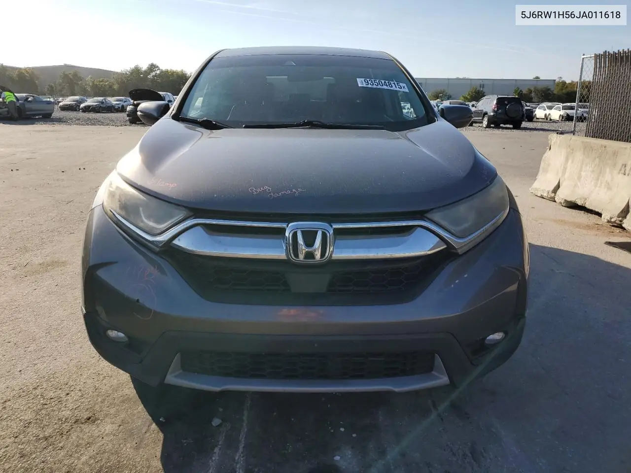 5J6RW1H56JA011618 2018 Honda Cr-V Ex
