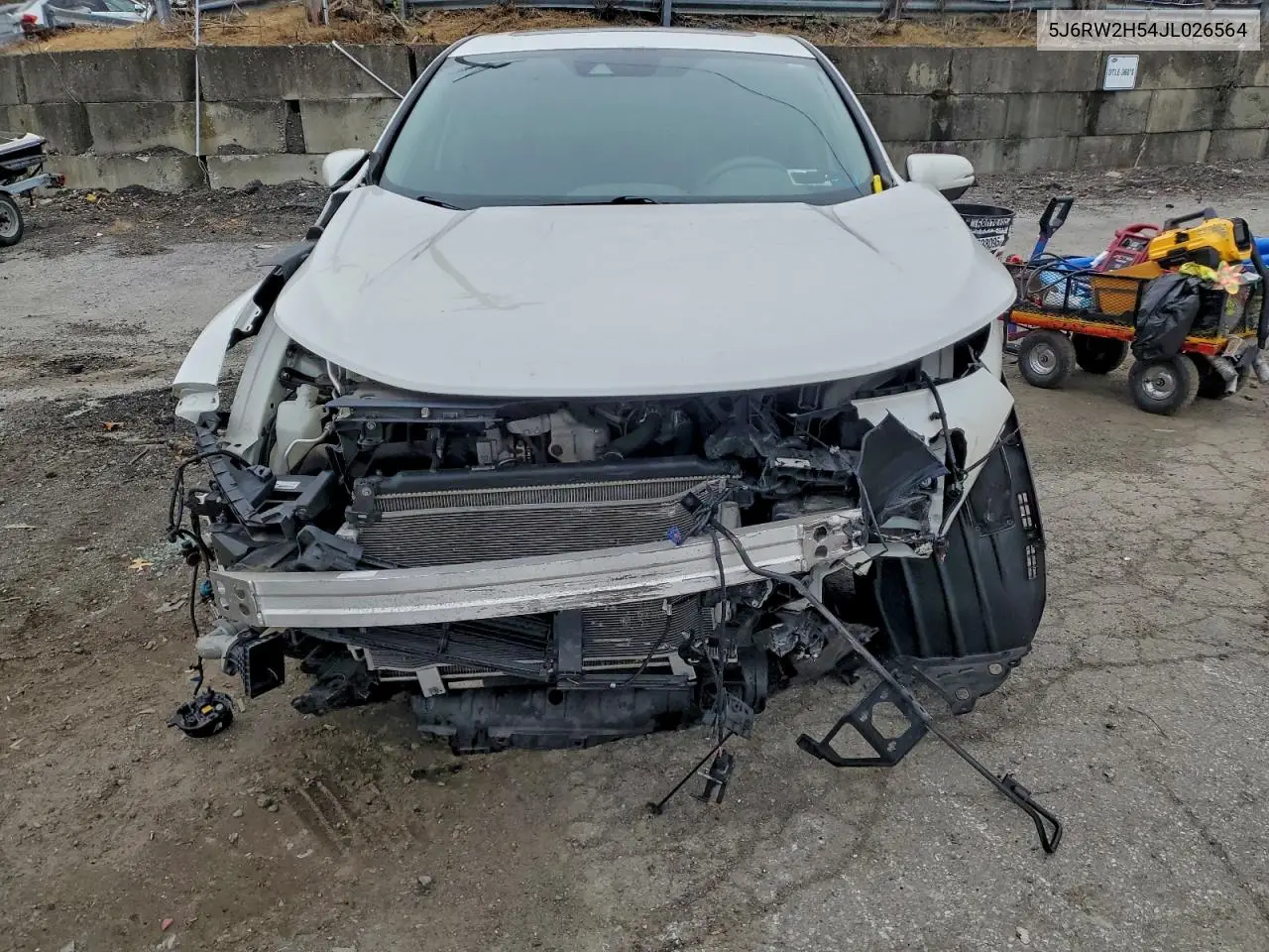 5J6RW2H54JL026564 2018 Honda Cr-V Ex