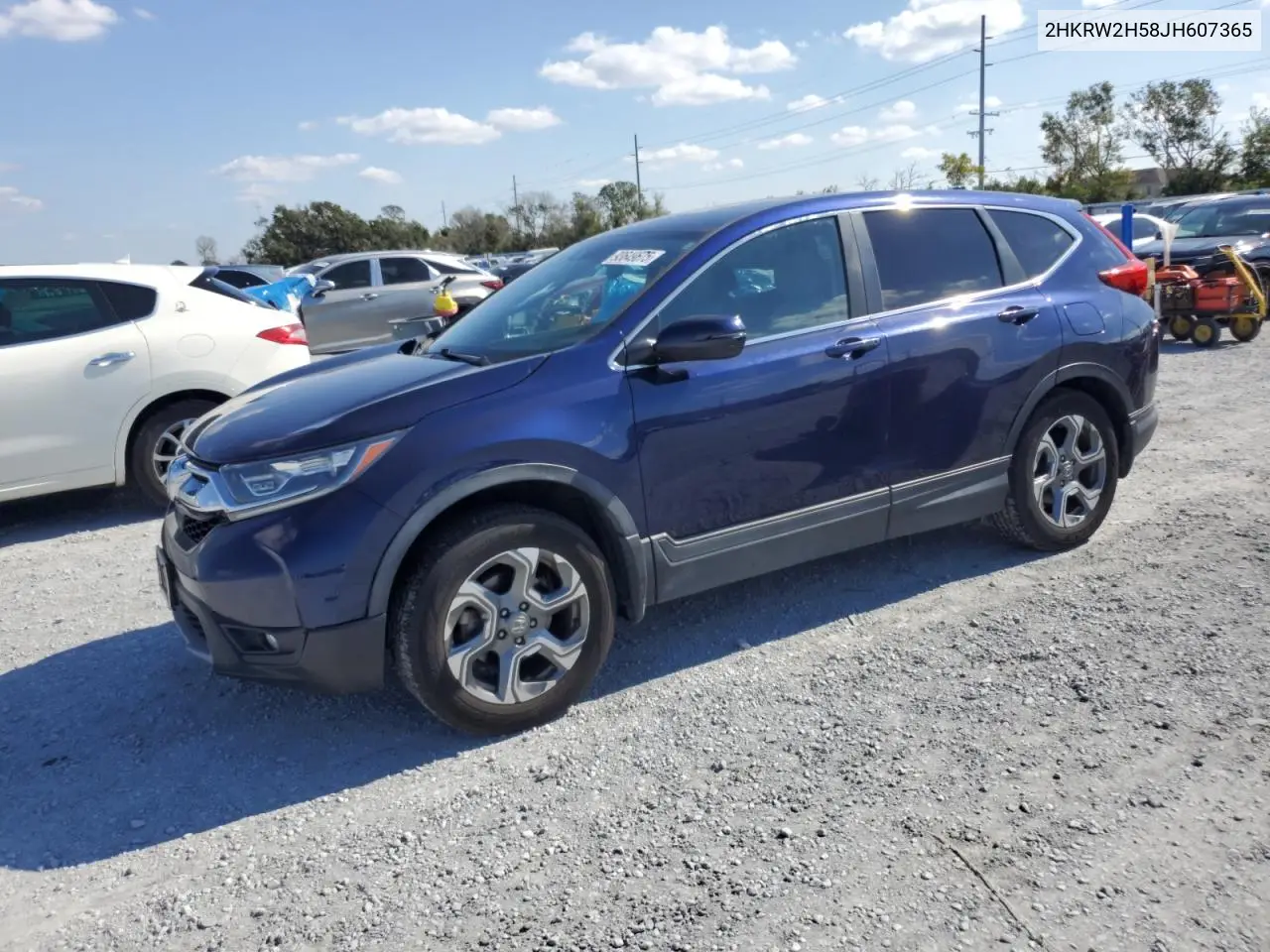 2HKRW2H58JH607365 2018 Honda Cr-V Ex
