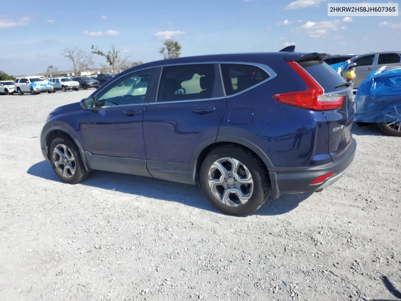 2HKRW2H58JH607365 2018 Honda Cr-V Ex
