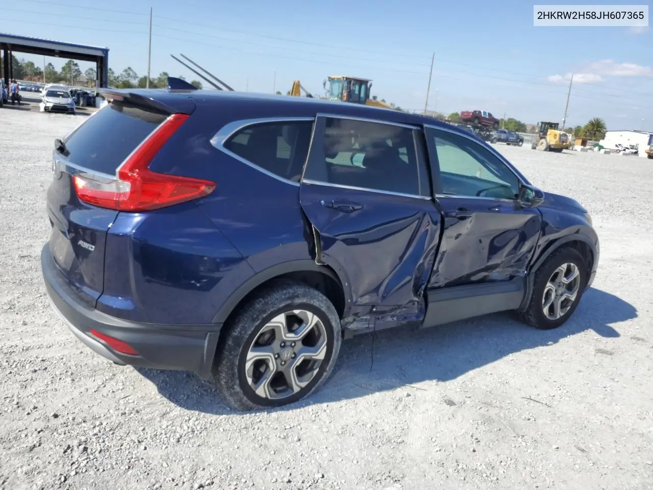 2HKRW2H58JH607365 2018 Honda Cr-V Ex