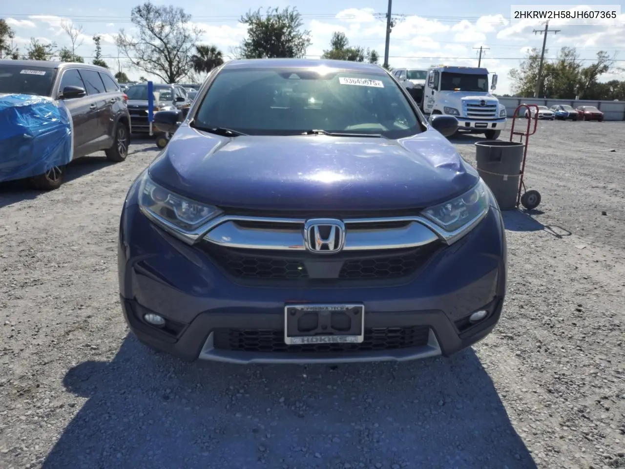 2HKRW2H58JH607365 2018 Honda Cr-V Ex