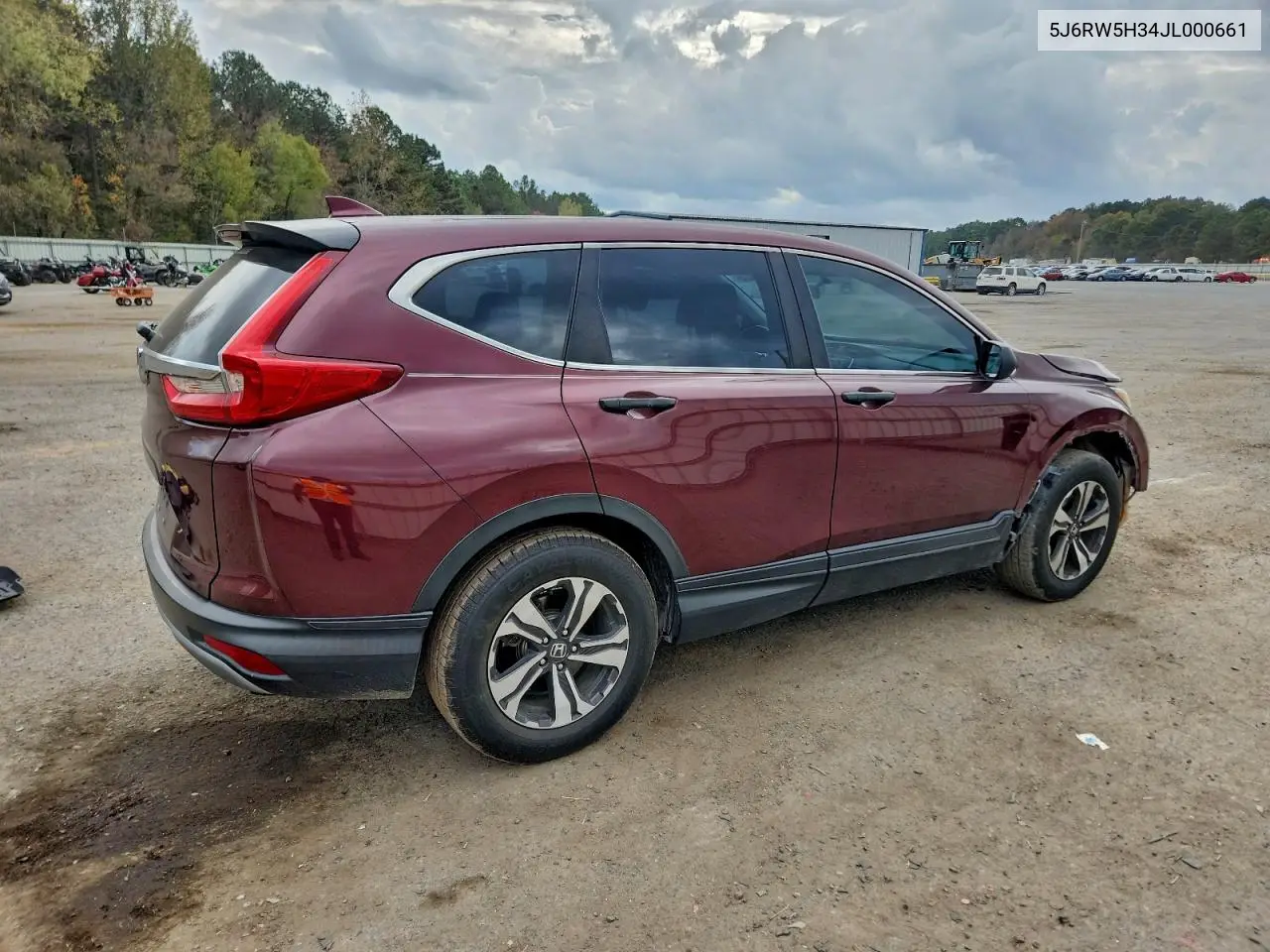 5J6RW5H34JL000661 2018 Honda Cr-V Lx