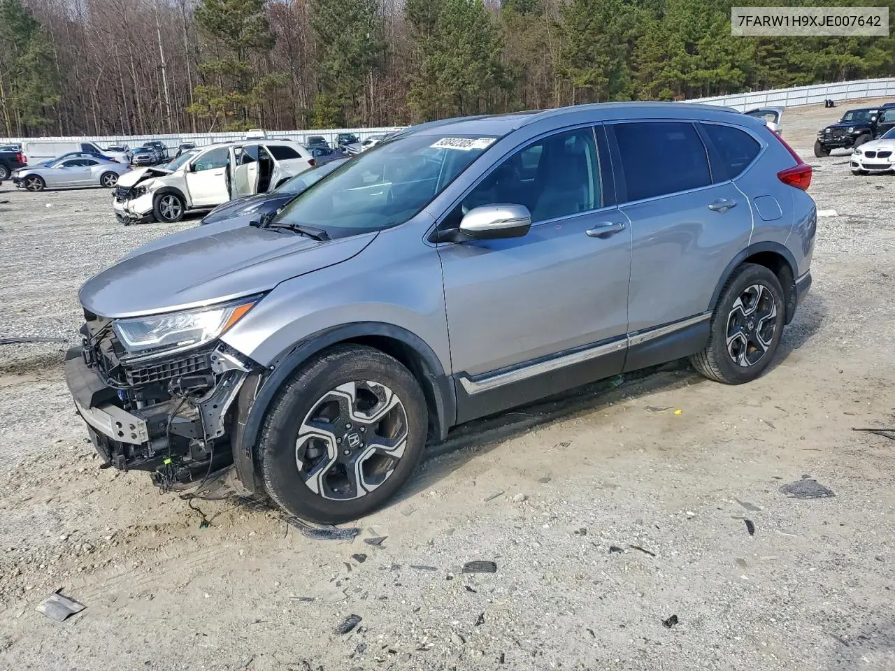 7FARW1H9XJE007642 2018 Honda Cr-V Touring