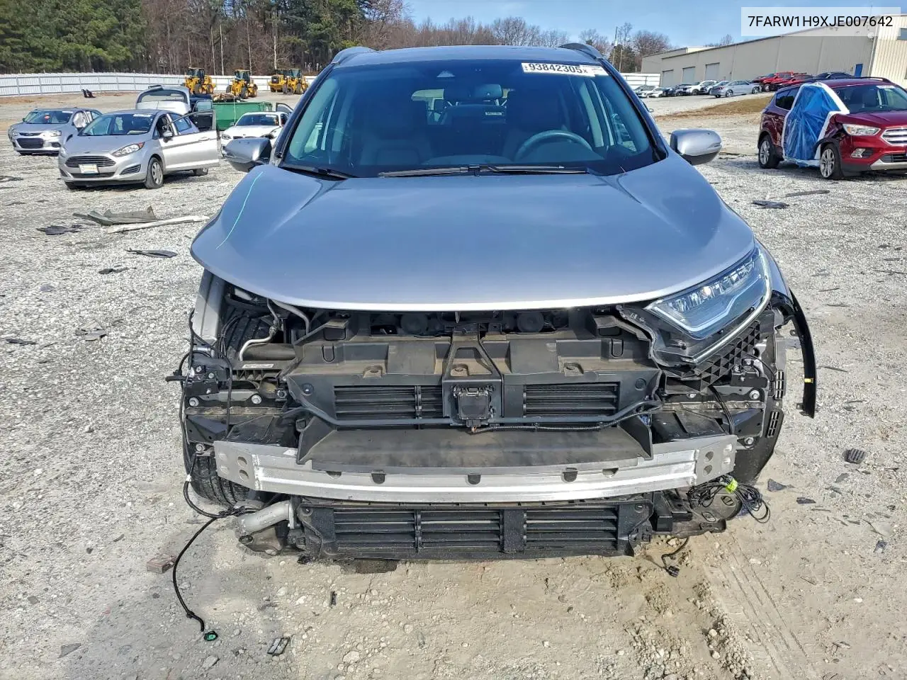 7FARW1H9XJE007642 2018 Honda Cr-V Touring