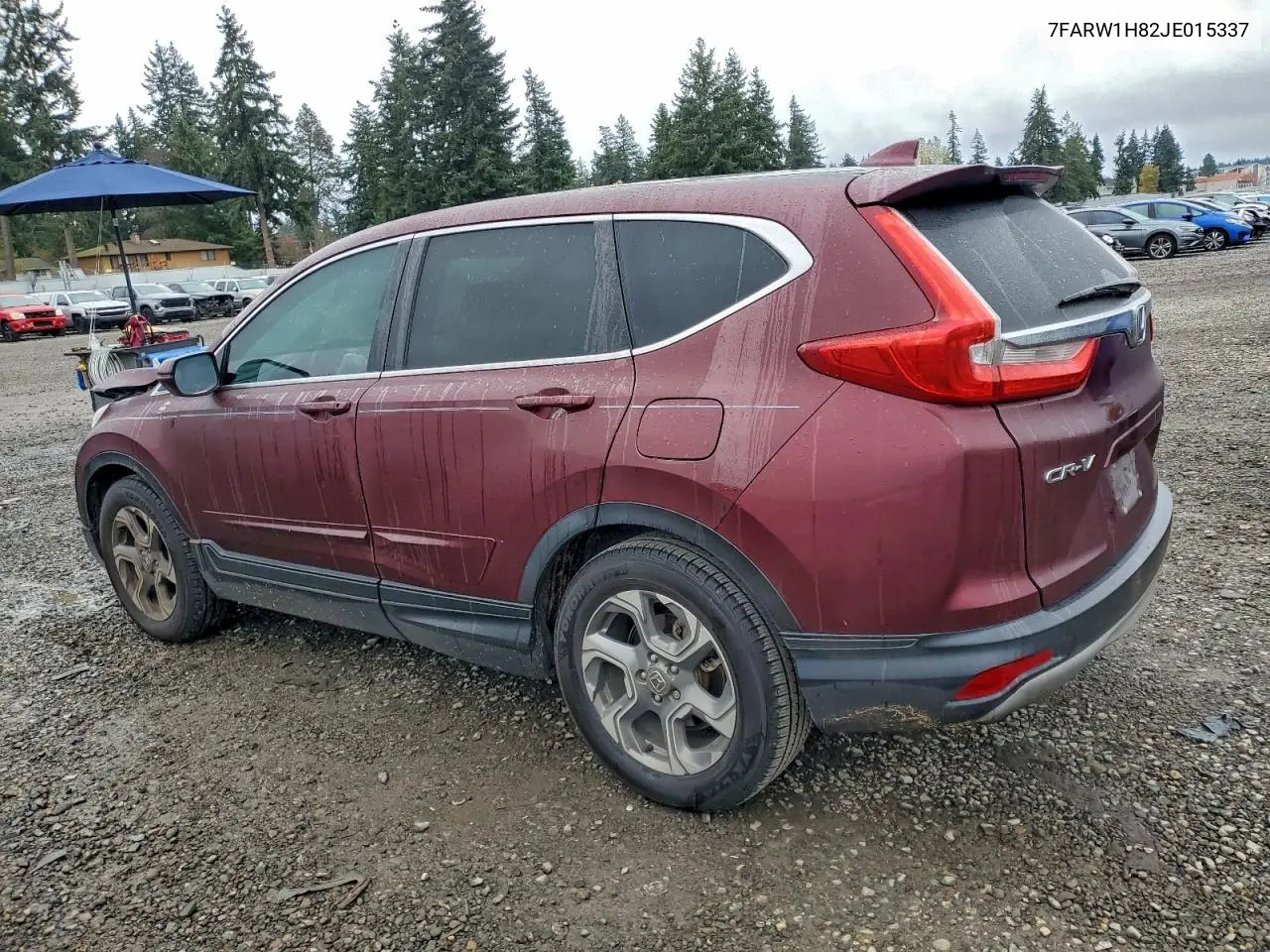 7FARW1H82JE015337 2018 Honda Cr-V Exl