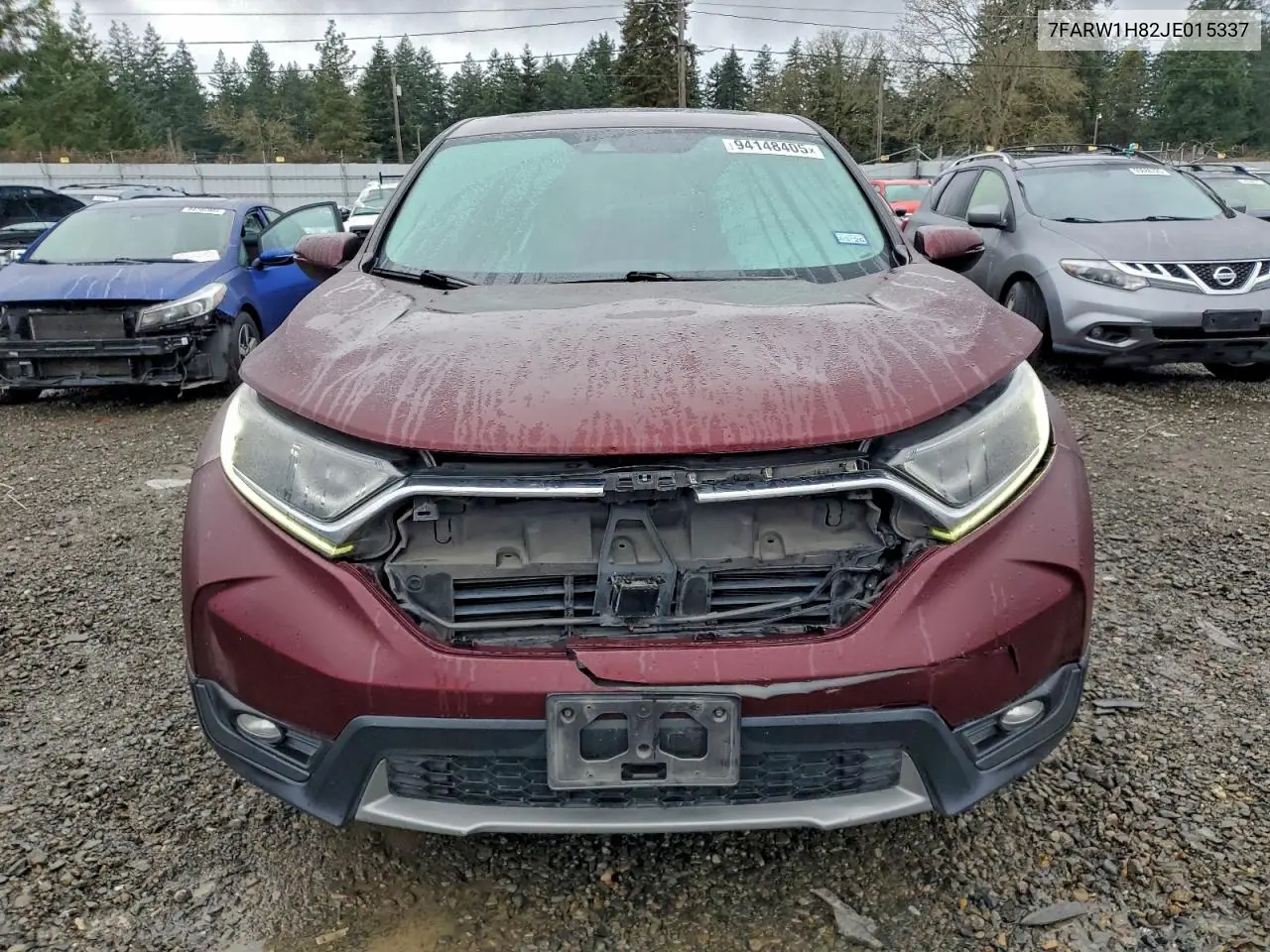 7FARW1H82JE015337 2018 Honda Cr-V Exl