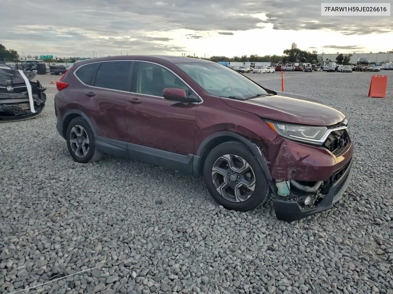 7FARW1H59JE026616 2018 Honda Cr-V Ex