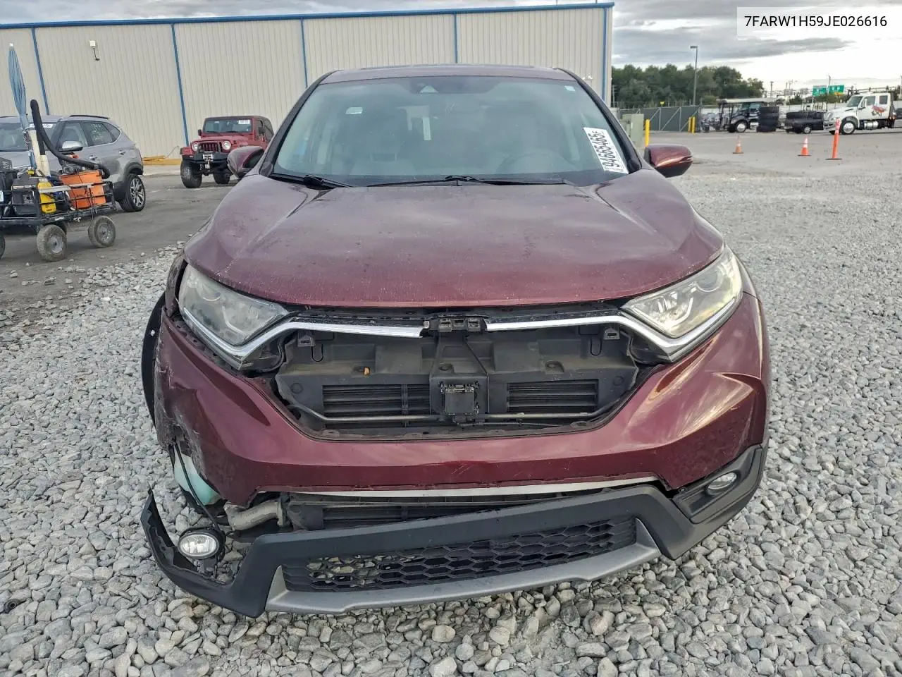 7FARW1H59JE026616 2018 Honda Cr-V Ex
