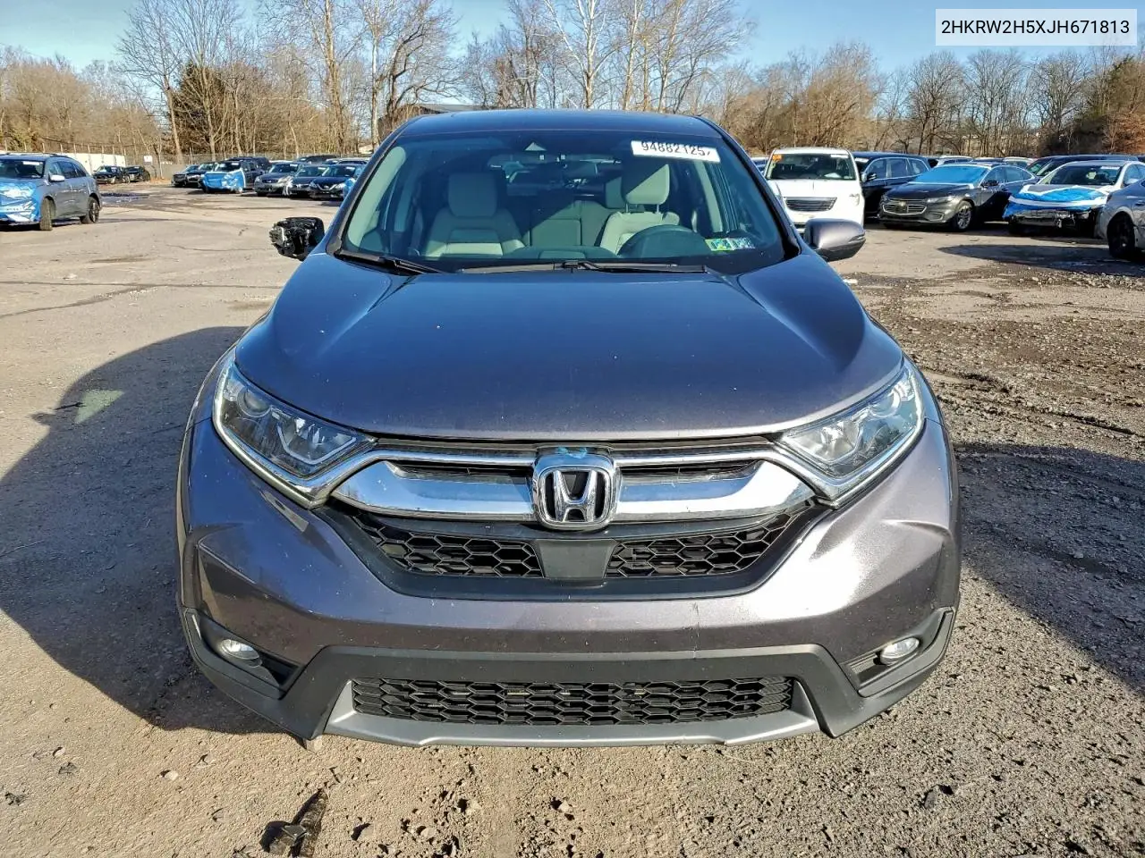 2HKRW2H5XJH671813 2018 Honda Cr-V Ex