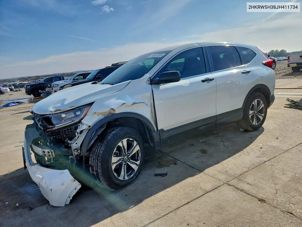 2HKRW5H38JH411734 2018 Honda Cr-V Lx