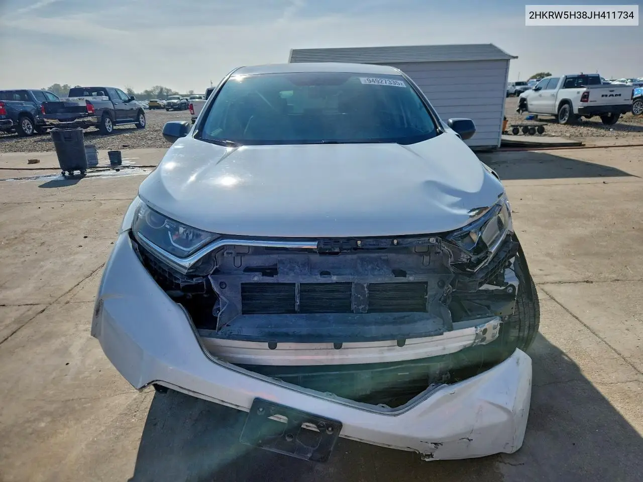 2HKRW5H38JH411734 2018 Honda Cr-V Lx