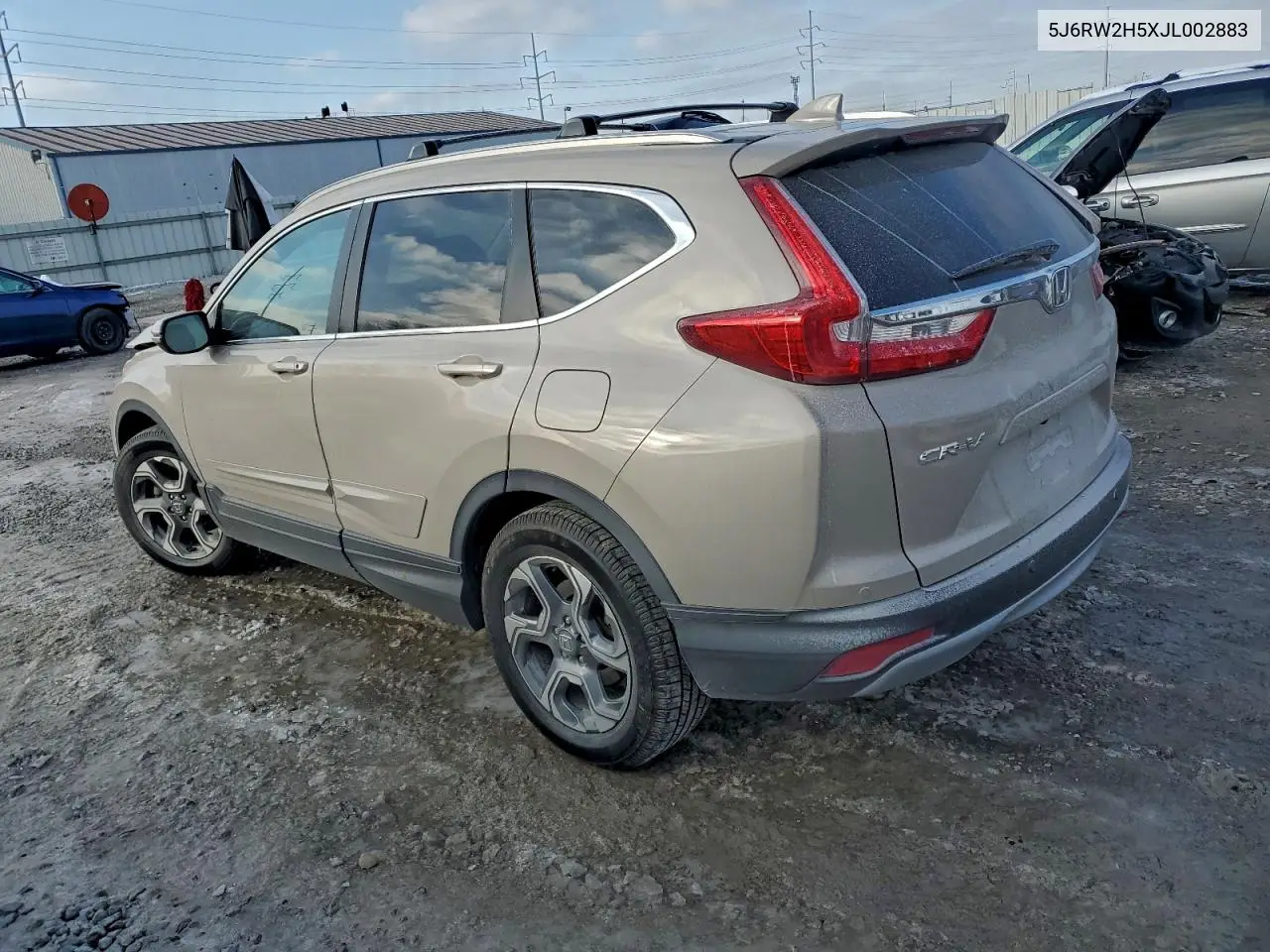 5J6RW2H5XJL002883 2018 Honda Cr-V Ex
