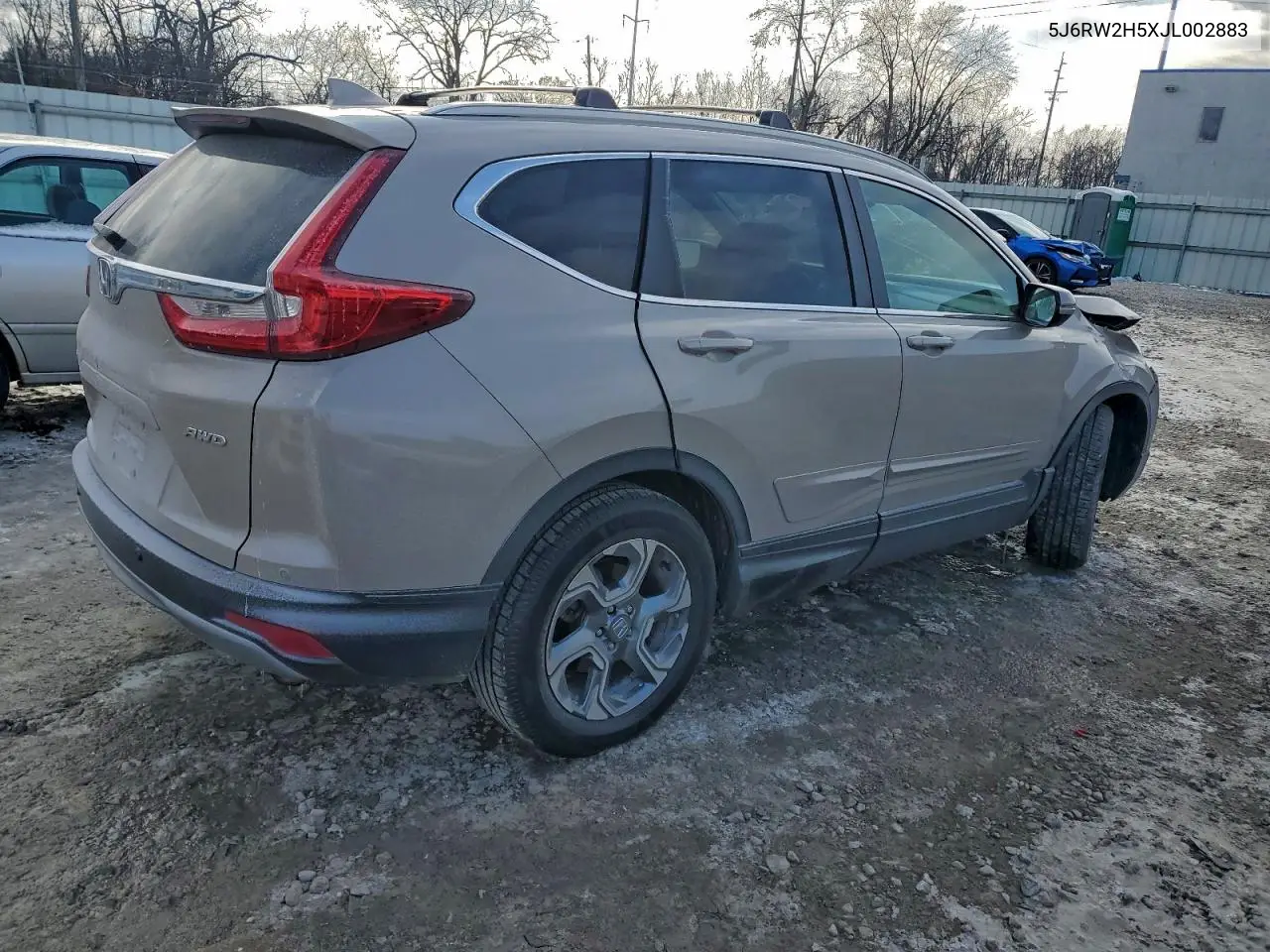 5J6RW2H5XJL002883 2018 Honda Cr-V Ex
