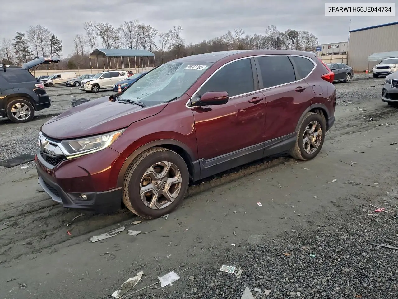 7FARW1H56JE044734 2018 Honda Cr-V Ex
