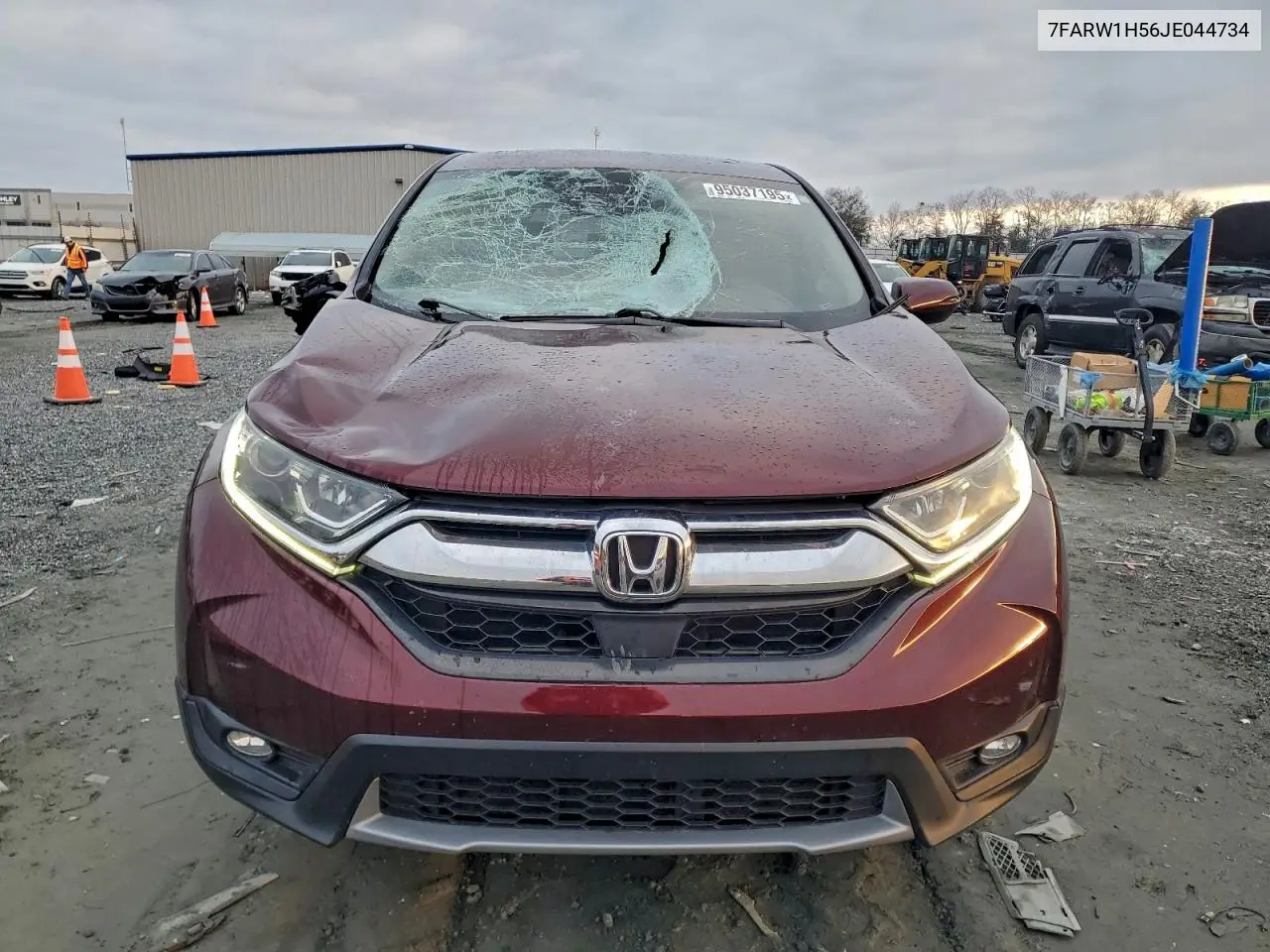7FARW1H56JE044734 2018 Honda Cr-V Ex