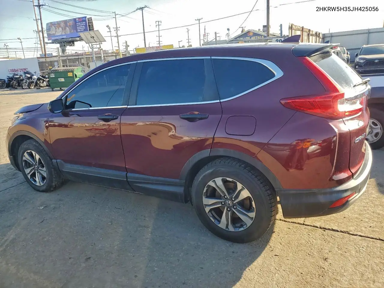 2HKRW5H35JH425056 2018 Honda Cr-V Lx