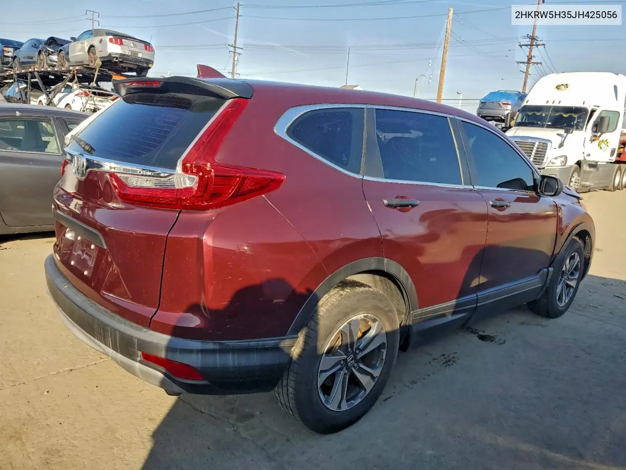 2HKRW5H35JH425056 2018 Honda Cr-V Lx