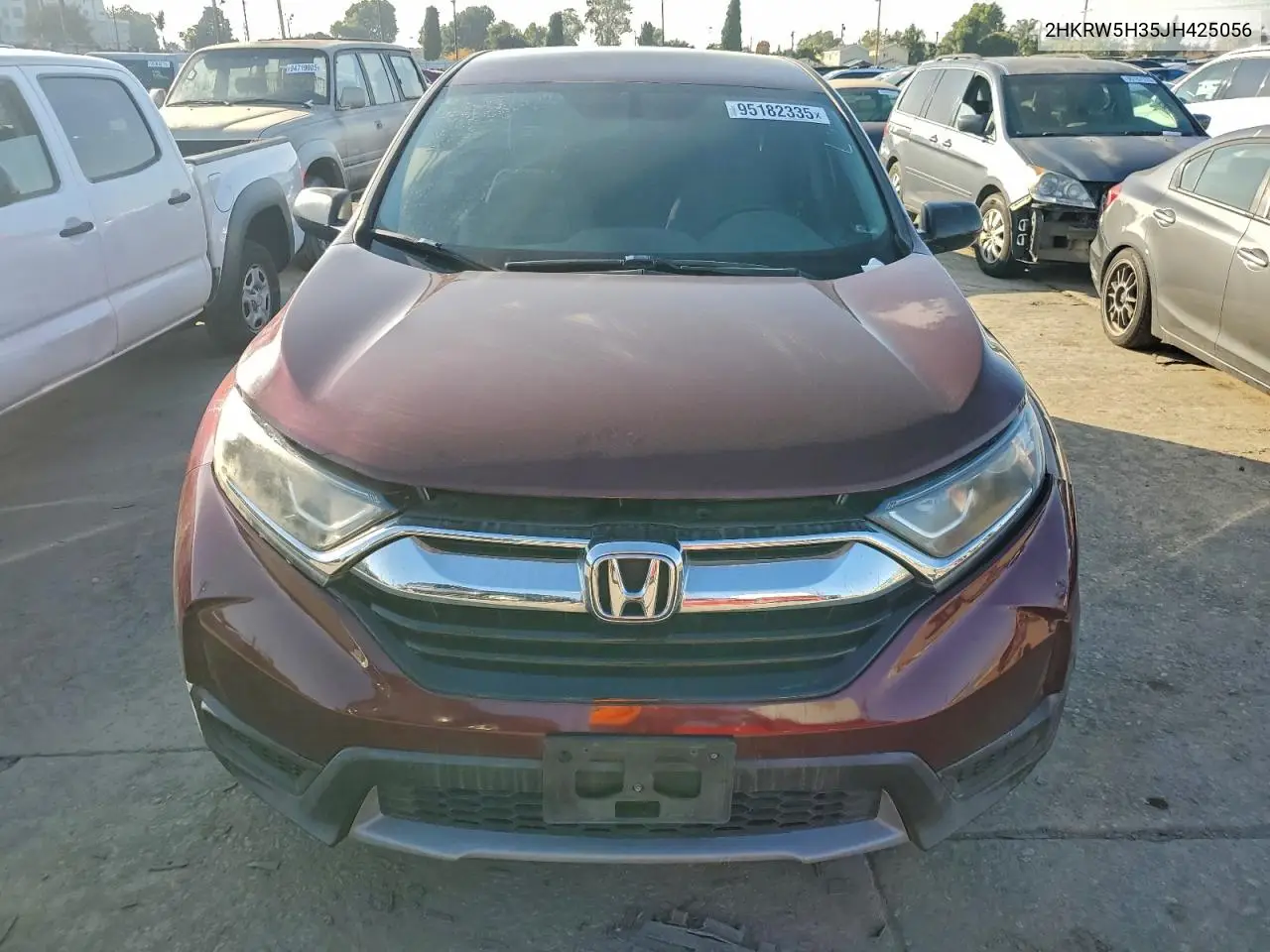 2HKRW5H35JH425056 2018 Honda Cr-V Lx