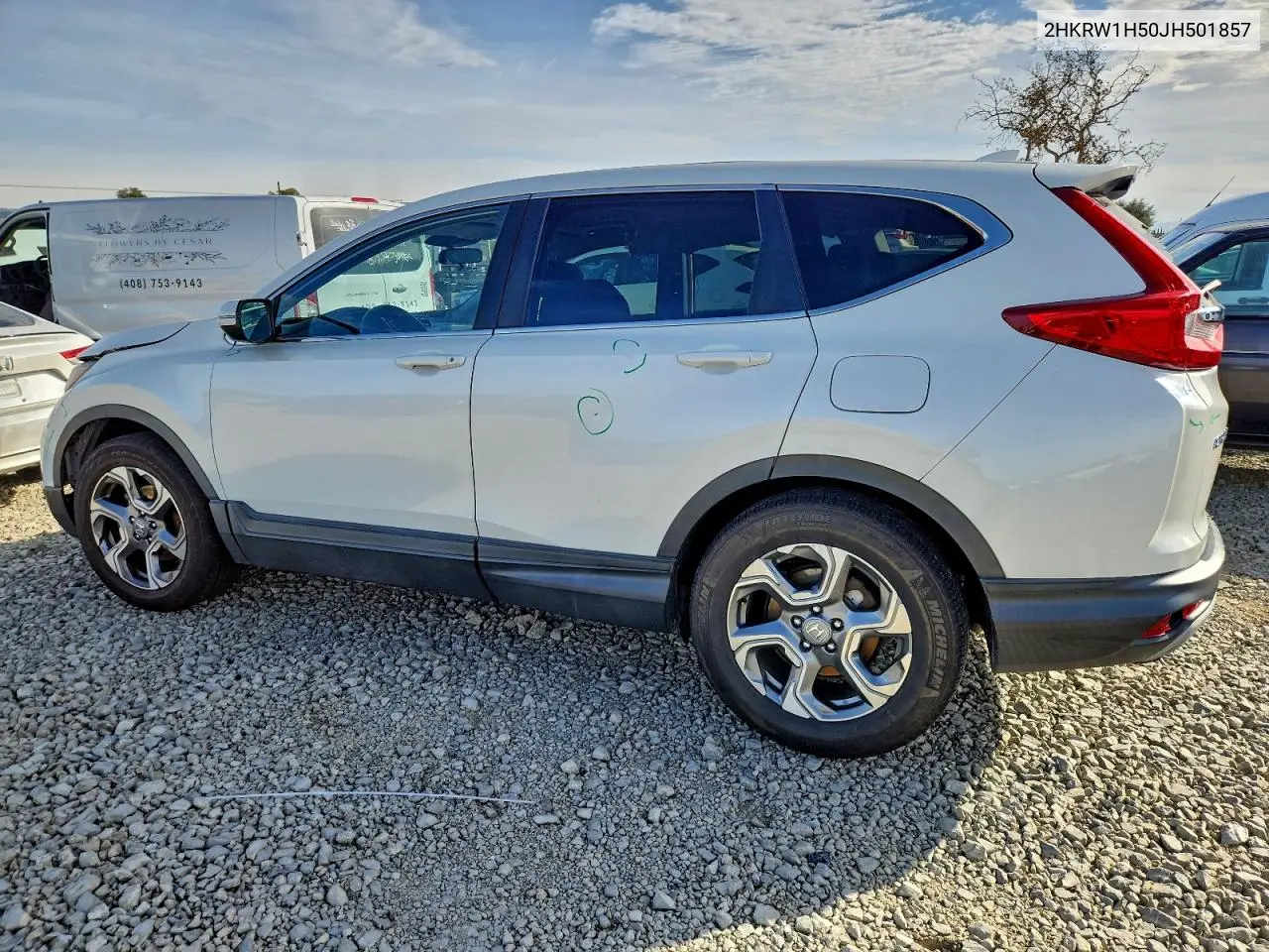 2HKRW1H50JH501857 2018 Honda Cr-V Ex