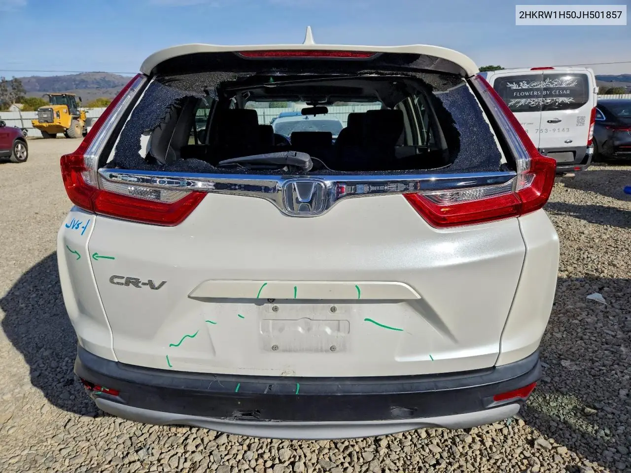 2HKRW1H50JH501857 2018 Honda Cr-V Ex